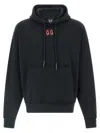 44 Label Group Black Drip Hoodie Sweatshirt In Multi