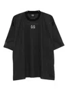 44 Label Group Embroidered-logo T-shirt In Black
