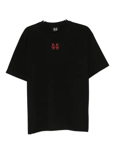 44 LABEL GROUP EMBROIDERED-LOGO T-SHIRT