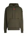 44 Label Group Faded Green Hoodie In Green