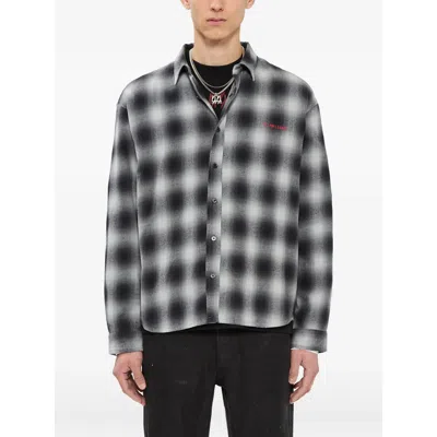 44 Label Group Flannel 44 In Grey/black
