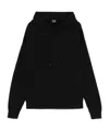 44 Label Group Fossil Hoodie In Black