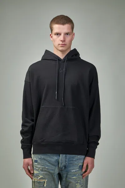 44 Label Group Fossil Hoodie In Black