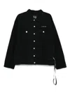 44 Label Group Fossil Jacket In Black