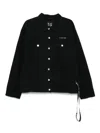 44 Label Group Fossil Jacket In Black