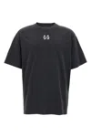 44 Label Group Black Crinkle T-shirt