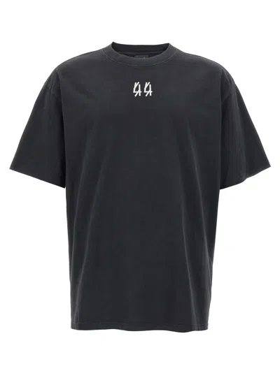 44 Label Group Fossil T-shirt In Black