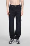 44 Label Group Francisco Jeans In Black Cotton In Black