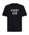 44 Label Group Front Row Cotton T-shirt In Black