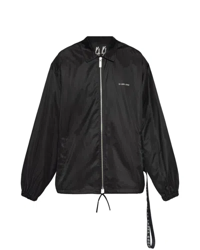 44 LABEL GROUP BLACK TOUR COACH JACKET