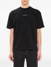 44 Label Group Graffiti-printed T-shirt In Black