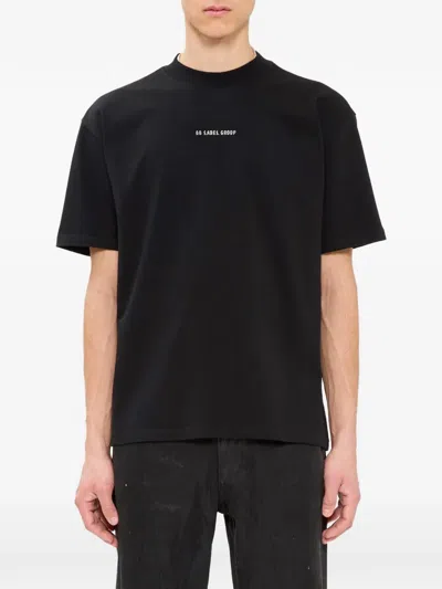 44 Label Group Graffiti-printed T-shirt In Black