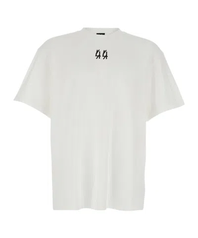 44 Label Group Graphic Logo T-shirt In White