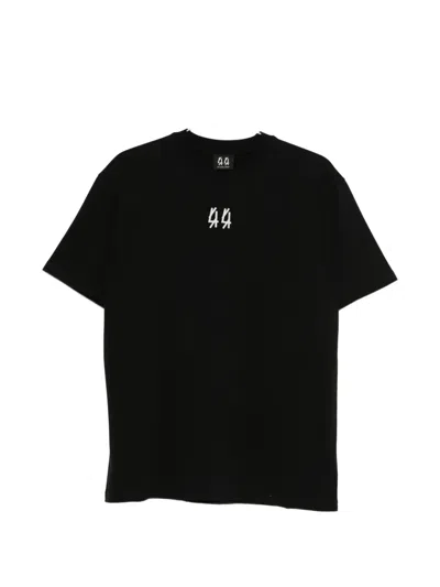 44 Label Group Graphic-print Short-sleeve T-shirt In Black