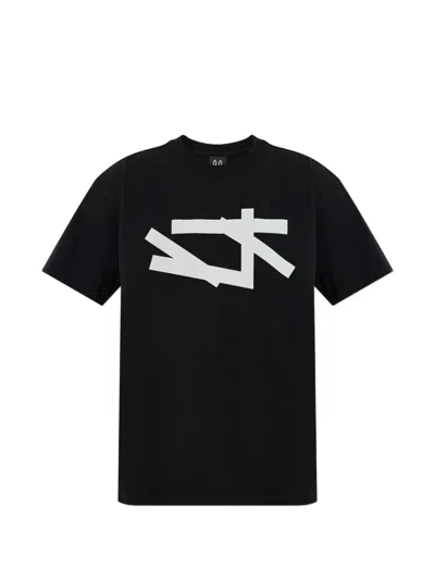 44 Label Group Graphic Print T-shirt In Black
