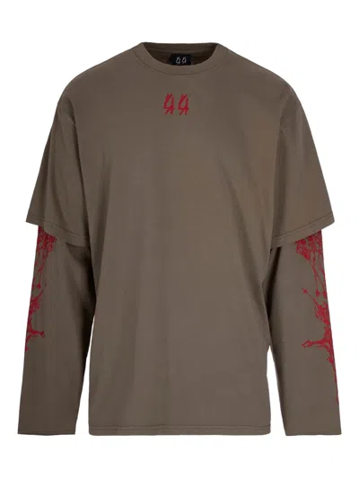 44 LABEL GROUP GRAPHIC-PRINT T-SHIRT