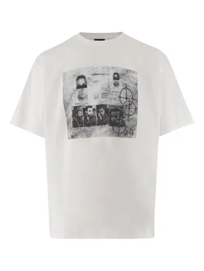 44 Label Group Graphic-print T-shirt In White