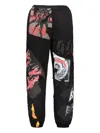 44 Label Group Graphic-print Track Pants In Black
