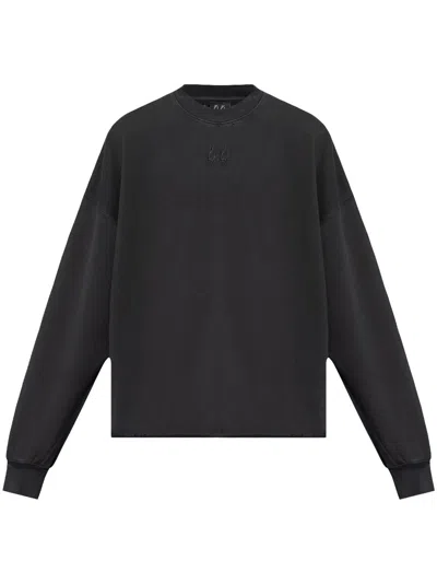 44 Label Group Graphic-stamped Sweatshirt In Black