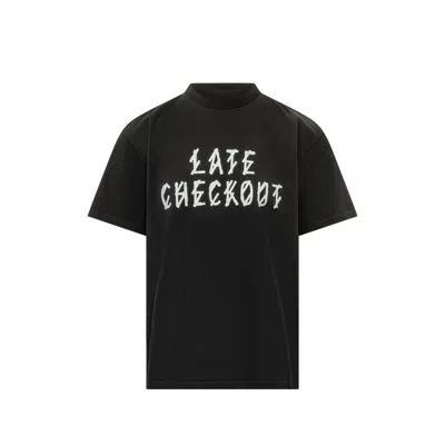 44 Label Group Graphic-print T-shirt In Black