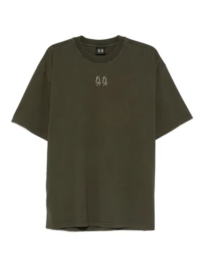 44 LABEL GROUP GREEN CREWNECK GRAPHIC PRINT T-SHIRT