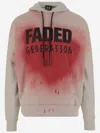 44 Label Group Faded Gen Cotton Sweatshirt With Print