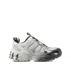 44 Label Group Mesh-panel Lace-up Sneakers In Gray
