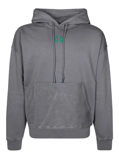 44 Label Group Hooded Sweatshirt In Grey