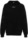 44 Label Group Logo-print Faded-effect Hoodie