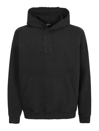 44 Label Group Hoodie Porta Coulisse In Black