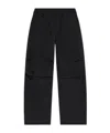44 Label Group Id Drawstring Straight-leg Trousers In Black
