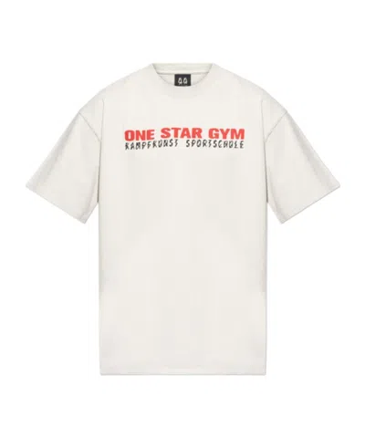 44 Label Group Item O-neck Short-sleeved T-shirt In White