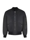 44 Label Group Profiler Bomber Jacket In Blue