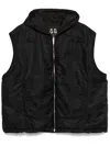 44 Label Group Padded Gilet In Black