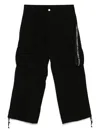 44 Label Group Lizard Cargo Pants In Black