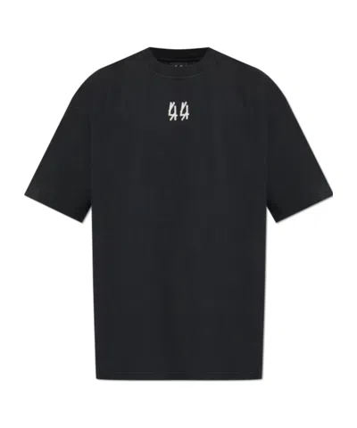 44 LABEL GROUP LOGO-EMBROIDERED COTTON T-SHIRT