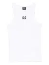 44 Label Group Logo-embroidered Vest In White