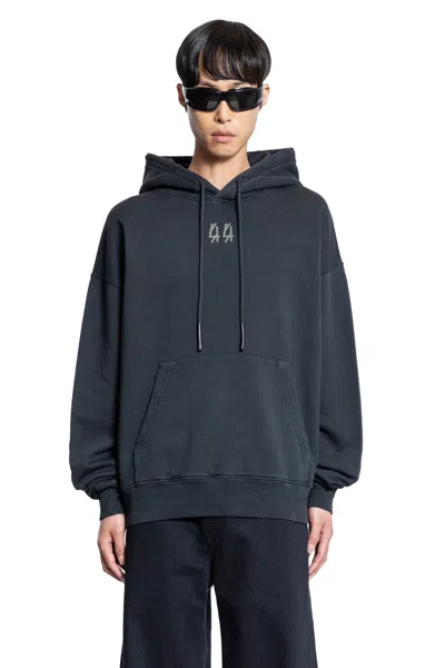 44 Label Group Logo Hoodie In Black