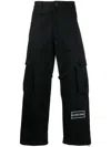 44 Label Group Cargo Pants In Black