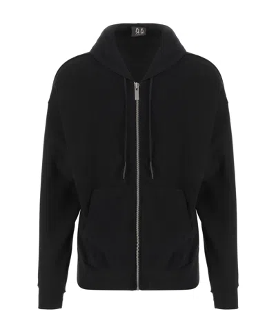44 Label Group Logo-print Hoodie In Black