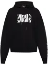 44 Label Group Logo-print Hoodie In Black