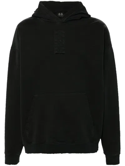 44 Label Group Hoodie In Black