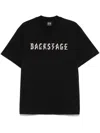44 Label Group Logo-print T-shirt In 黑色