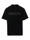 44 Label Group Cotton T-shirt With Print In Black