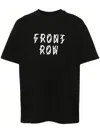 44 Label Group Front Row Cotton T-shirt In Black