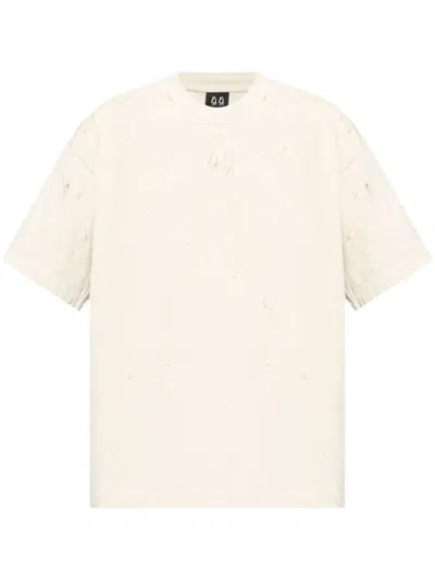 44 Label Group Logo-print T-shirt In White