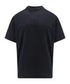 44 Label Group Logo Printed Crewneck T-shirt In Black