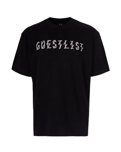 44 Label Group Logo-printed Cotton T-shirt In Black