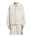 44 Label Group Long Sleeve Casual Jacket In White