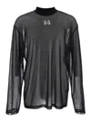 44 Label Group Men Long Sleeve Mesh In Black